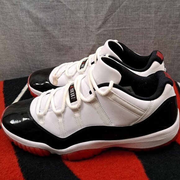 Size 14 Nike Jordan 11 Retro Low Concord-Bred XI AV2187-160 Men - Picture 1 of 16